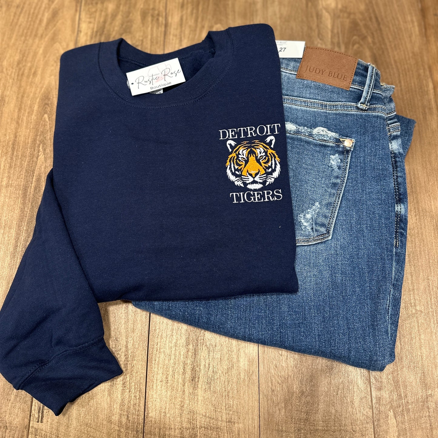 Tiger Baseball Crewneck