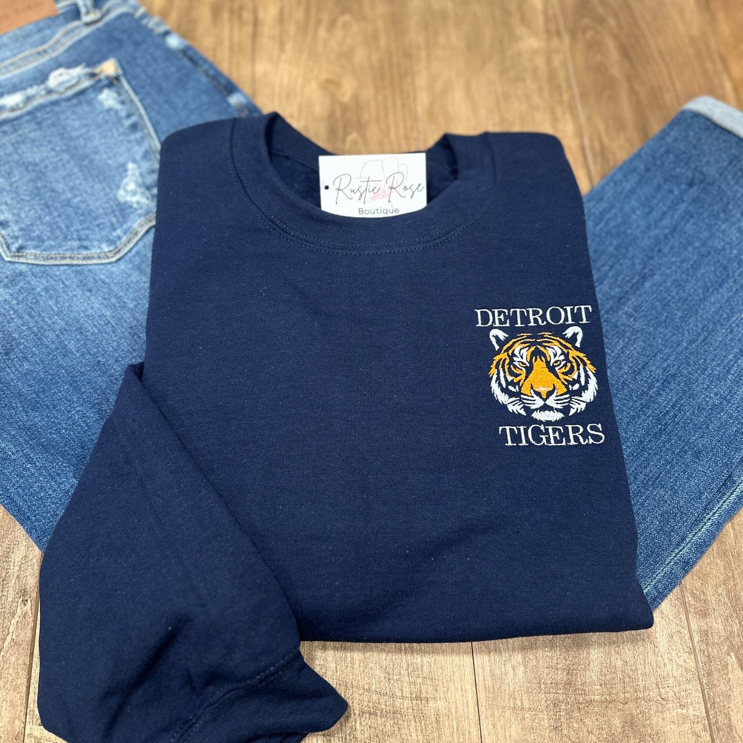 Tiger Baseball Crewneck