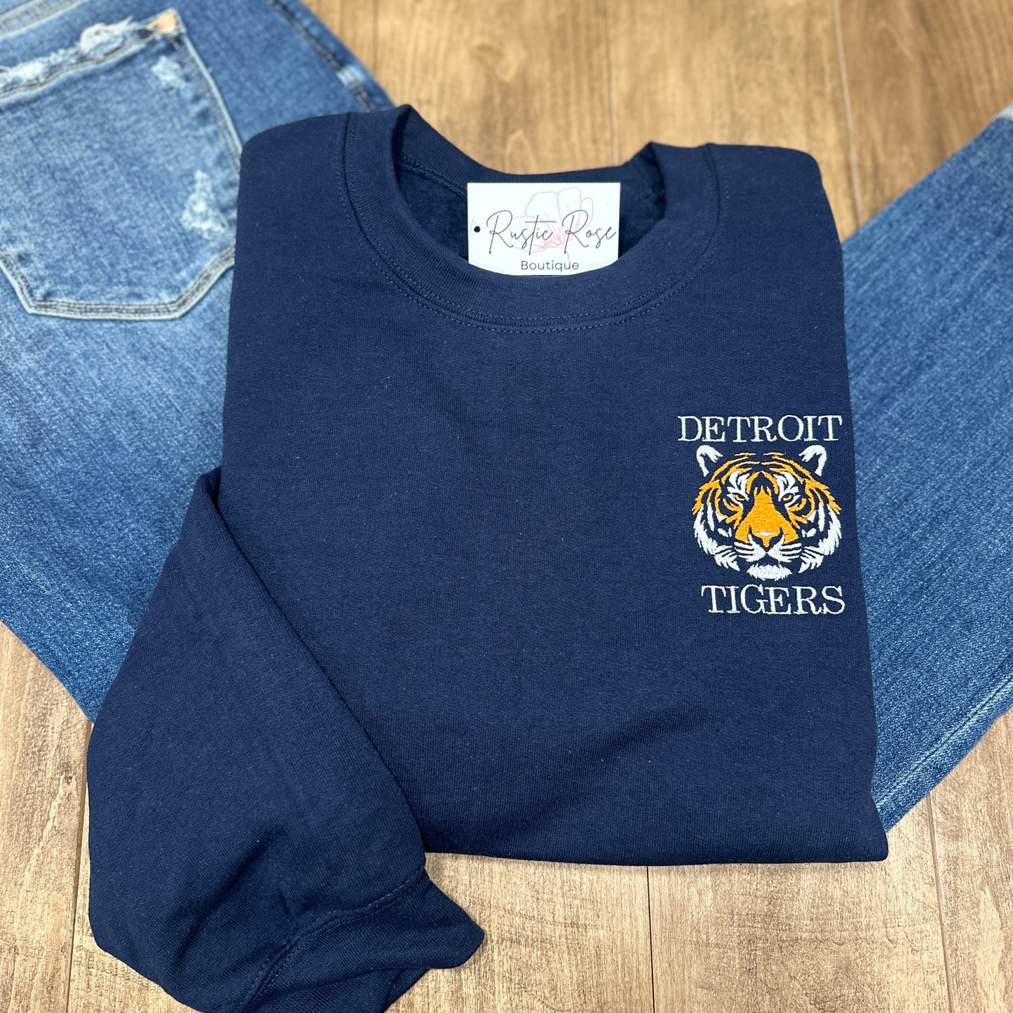 Tiger Baseball Crewneck